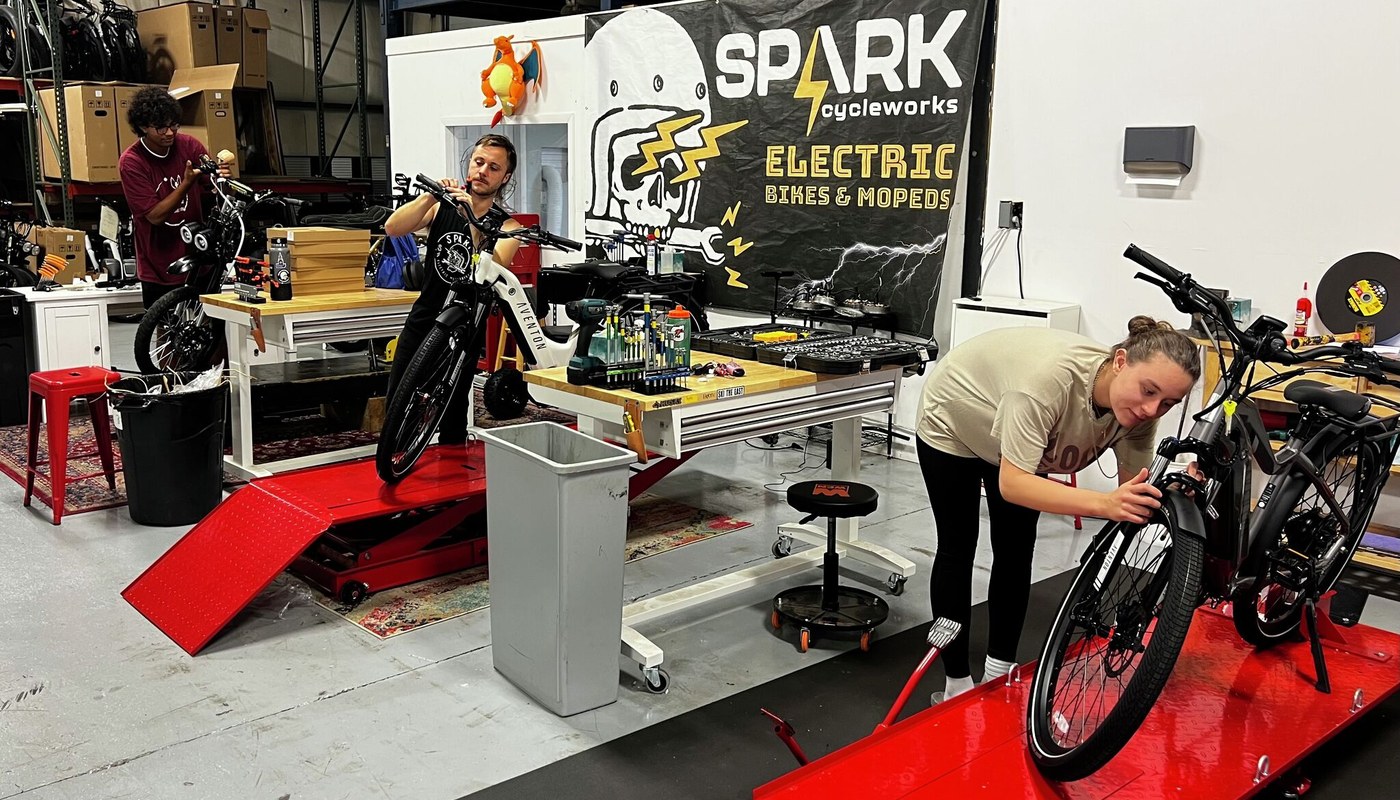 E-bike assembly and workshop service