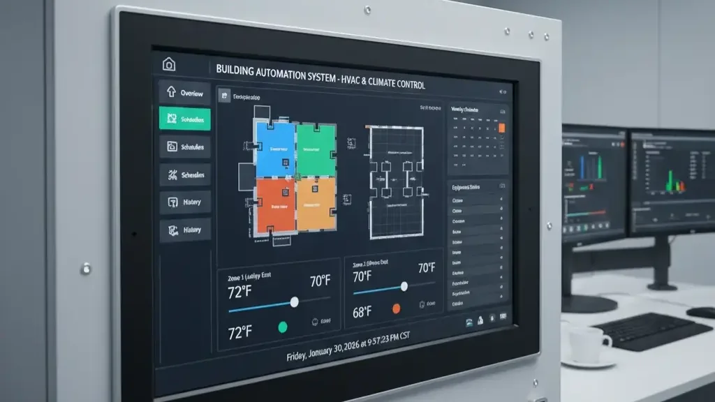 Modern commercial building automation
